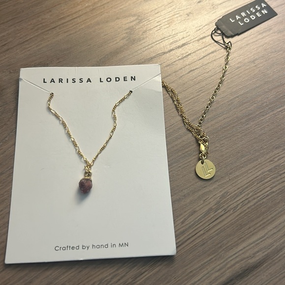 NWT Larissa Loden Lyra Gemstone necklace - Picture 4 of 4